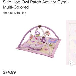 skip hop owl patch activity gym
